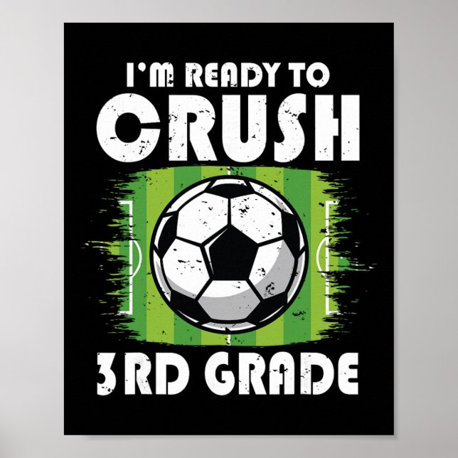 Poster Ck De Volta à Escola Primeiro Dia Da 3ª Série Fute (Frente)