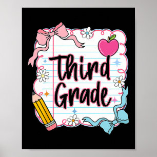 Poster Ck Para Escola Coquete Fofa Terceira Série Primeir