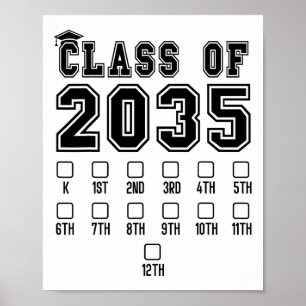 Poster Cl de 2035 Cresça Comigo Primeiro Dia de Aula Veri
