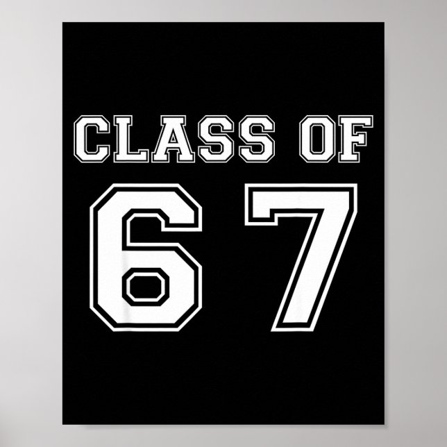 Poster Cl Of Six Seven Meme 6 7 Gen Alpha  (Frente)