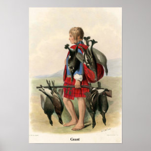 Poster Clã Grant