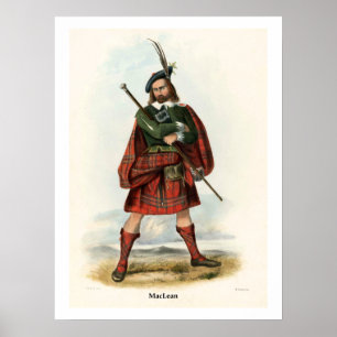 Poster Clã MacLean