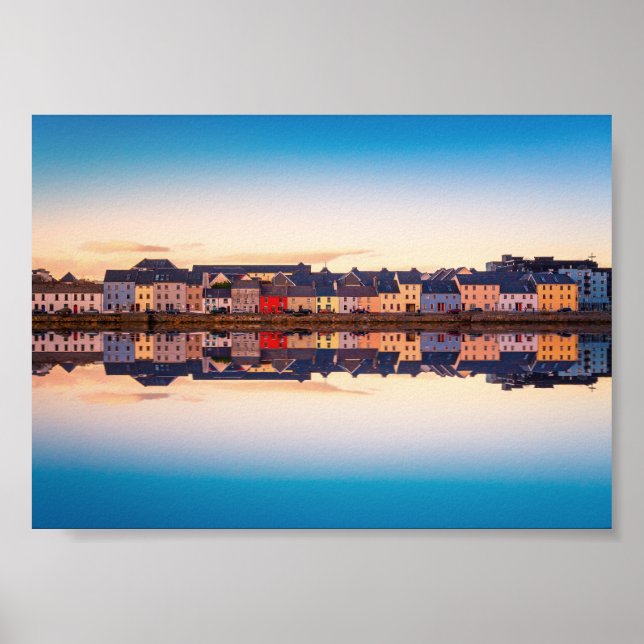 Poster Claddagh - Galway, Irlanda (Frente)