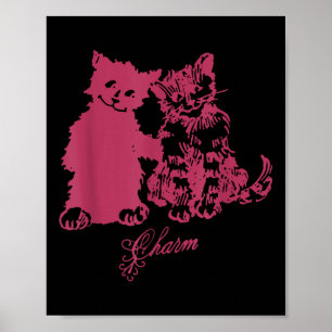 Poster Clairo Diz Um Desenho De Melhores Amigos De Gato E