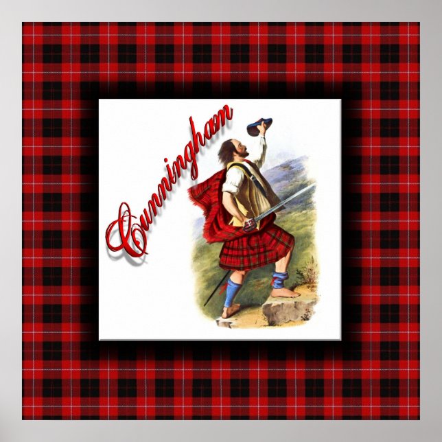 Poster Clan Cunningham Scottish Dream (Frente)