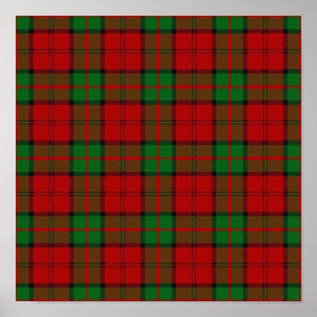 Poster Clan Dunbar Tartan - Download Digital (Frente)