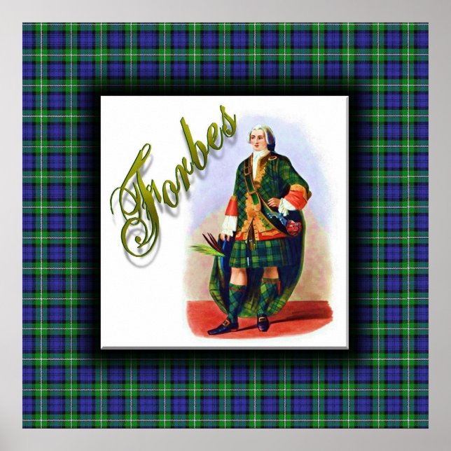 Pôster Clan Forbes Scottish Dream (Frente)