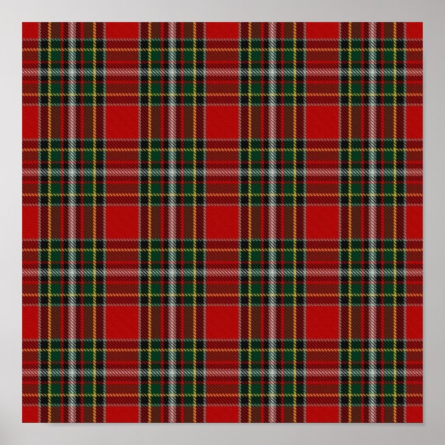 Poster Clan Gillespie Tartan - Download digital (Frente)