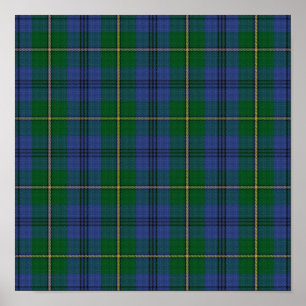 Poster Clan Johnstone Tartan - Download digital