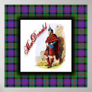 Pôster Clan MacDonald Scottish Dream