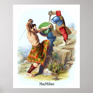Pôster Clan MacMillan by R. R. McIan