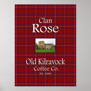 Poster Clan Rosa Kilravock Co.