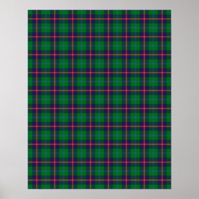 Poster Clan Young Tartan (Frente)
