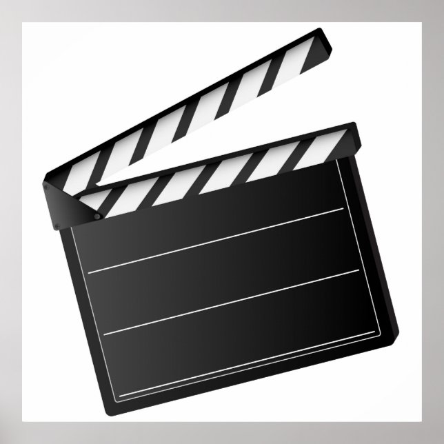 Pôster Clapper do Filme (Frente)