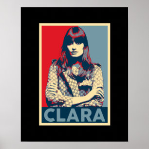 Poster Clara Luciani Salto Portrait