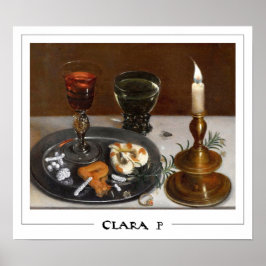 Poster Clara Peeters Zedign Cartaz de Arte #9