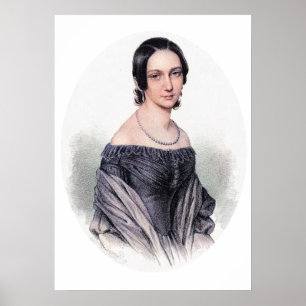 Poster Clara Schumann - Pianista e Compositor
