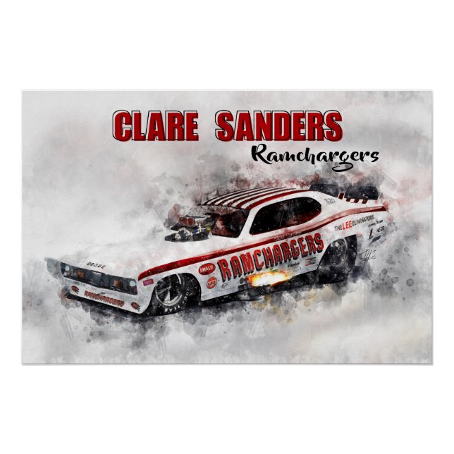 Pôster Clare Sanders Ramchargers (Frente)