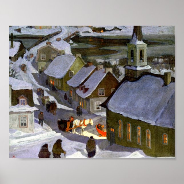 Poster Clarence Gagnon - Midnight Mass (Frente)