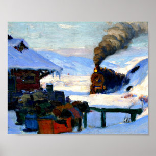 Poster Clarence Gagnon - O Santo do trem Paul