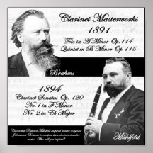 Clarinetista Richard Mühlfeld inspirou os Brahms