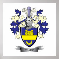 Clark Family Crest Casaco de Armas