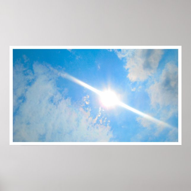 Poster claro branco (Frente)