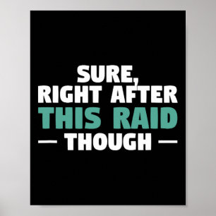 Poster Claro Logo Após Este Raid Vídeo Engraçado Jogo Ele