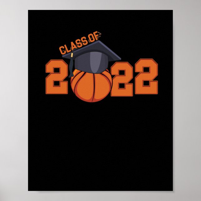 Poster Classe 2022: Jogador de basquete do Mais velho par (Frente)