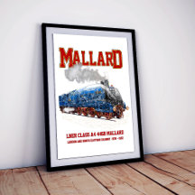 Classe A4 Mallard - Locomotiva a Vapor Mais Rápida