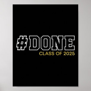 Poster Classe Concluída De Licenciados Para Graduação De