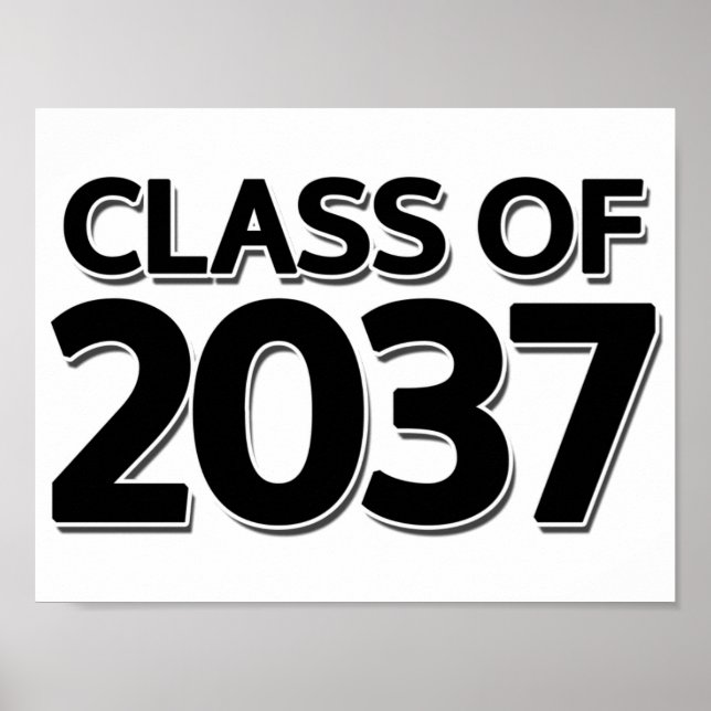 Poster Classe de 2037 (Frente)