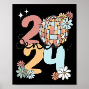 Poster Classe De Bola Disco Do Mais velho Retroativo 2024