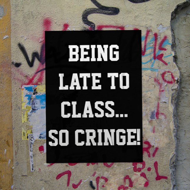 Poster Classe de Desgaste em Sala de Aula do Meio (Criador carregado)