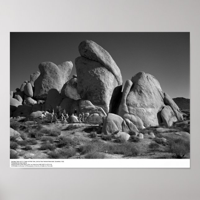 Poster Classe Geológica com Dr. Eaton, 1966 (Frente)