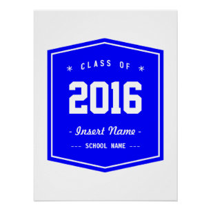 Pôster Classe legal do azul