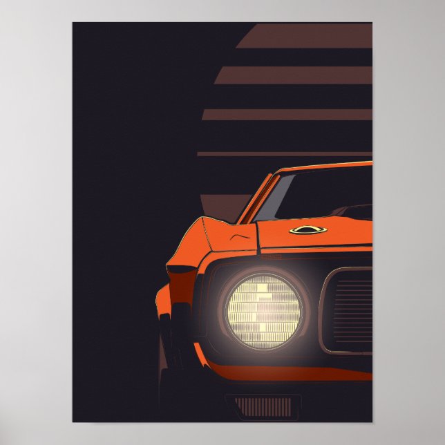 Poster Classic American Muscle (Frente)