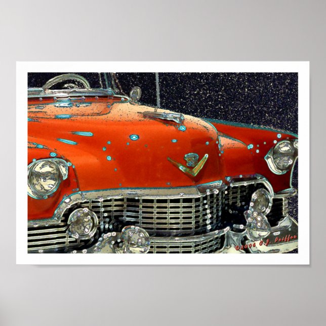 Poster 'Classic Caddy' (Frente)