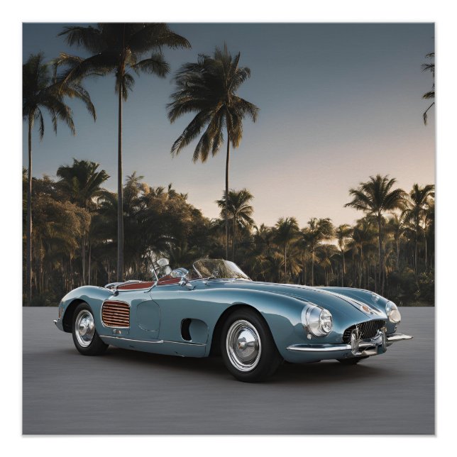 PÔSTER CLASSIC CAR (Frente)