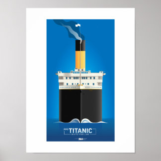 Poster CLASSIC LINER SERIES - Titanic RMS