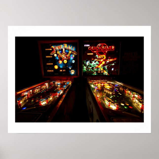 Poster Classic Stern Pinball (Frente)