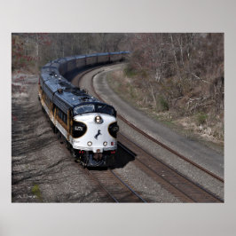 Pôster Classic Streamliner de Passageiros
