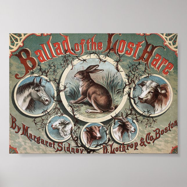 Poster Classic The Ballad of the Lost Hare (Frente)