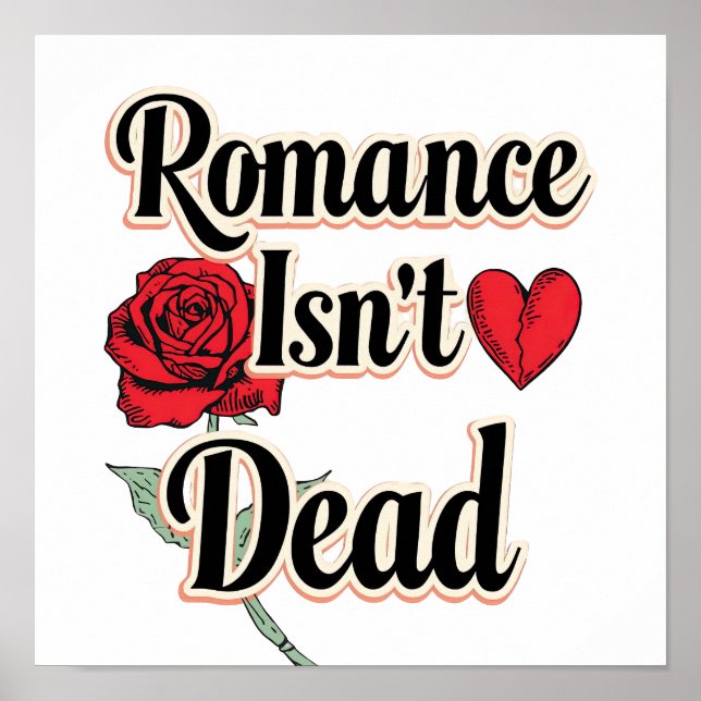 Poster Classic Valentine's Day Love Saying (Frente)