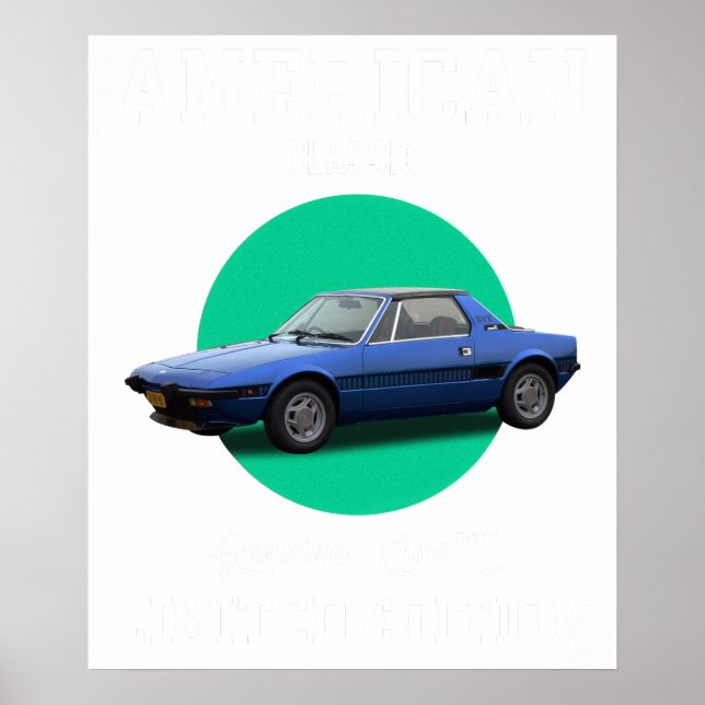 Poster clássico americano genuíno edição limitada F (Frente)