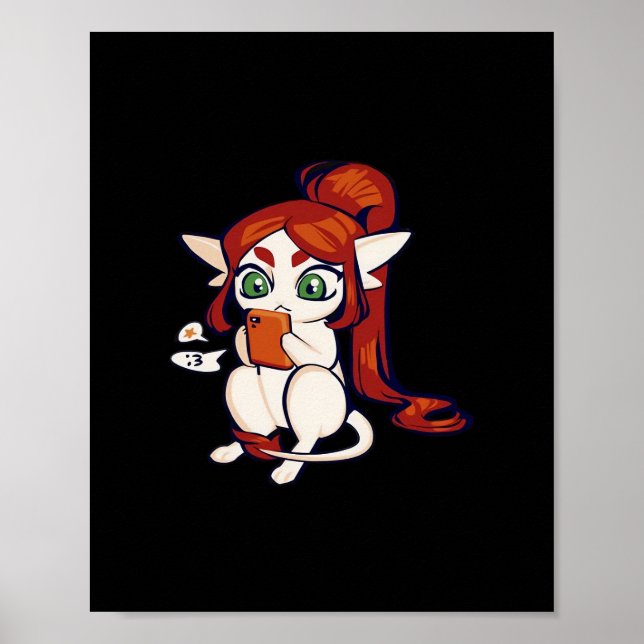 Poster Clássico Ariral Goblincore (Frente)
