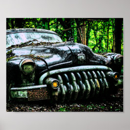 Poster Clássico Car Graveyard | Buick Roadmaster