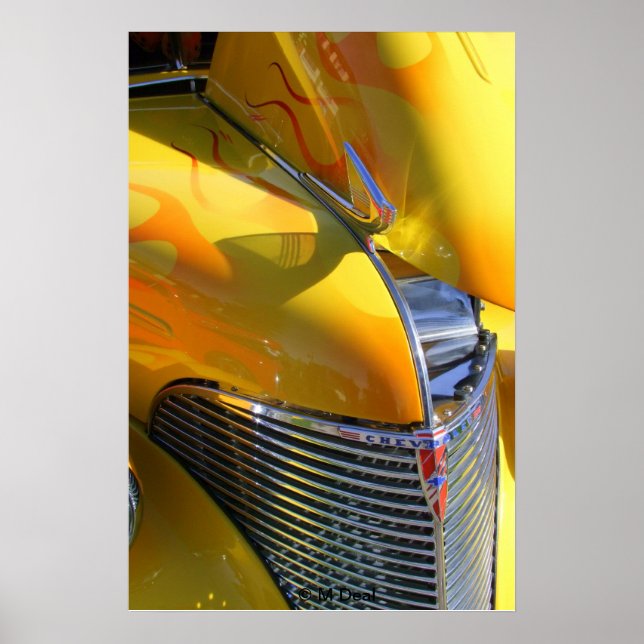 Poster Clássico Chevrolet 1939 (Frente)