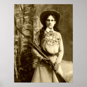 Pôster Clássico de Annie Oakley
