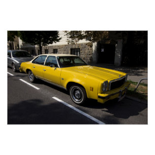 Pôster Clássico de Chevrolet Malibu